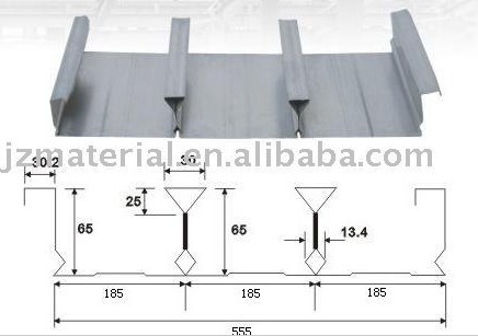 供应楼承板闭口YX65-185-555